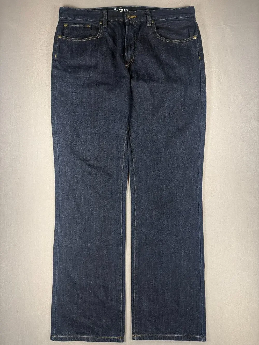 Urban Pipeline Jeans Men's 36x34 Blue Dark Wash Slim Straight Jeans NWOT